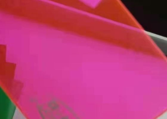 1250 x 2450のMm色くしゃみの監視のためのアクリル シートの版