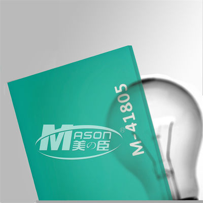 鋳造色 プレキシグラスシート 青 4x8ft 壁のためのプラスチックパネル