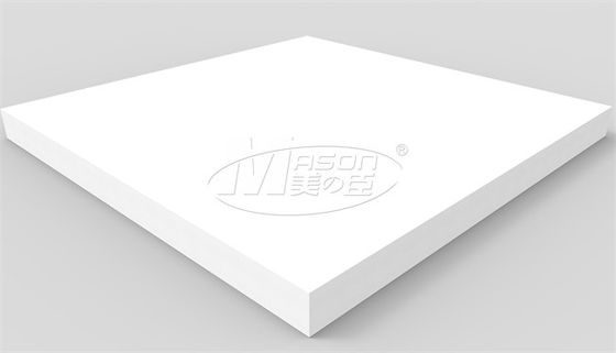 白い泡ポリ塩化ビニール シートの堅いパネルは1220x2440mmポリ塩化ビニールの泡板を拡大した