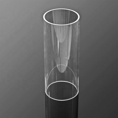 注文の350mm明確なプラスチック アクリルの管のプレキシガラス ホームデポ