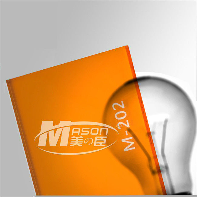 5mmの透明な色のアクリル シートはアクリルの風防ガラスシート1220x1830mmを投げた