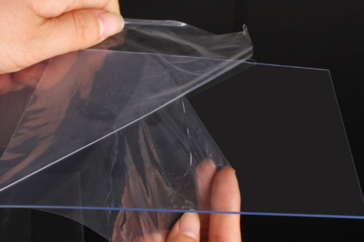 0.3mm 0.5mm透明で堅いポリ塩化ビニール シート4x8 Ftプラスチック シート