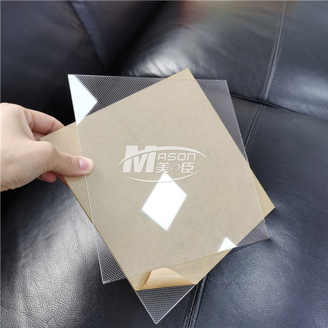 レーザーの点LEDのLEDのライト ボックスのためのアクリルの軽いガイド版20mm LGP PMMA