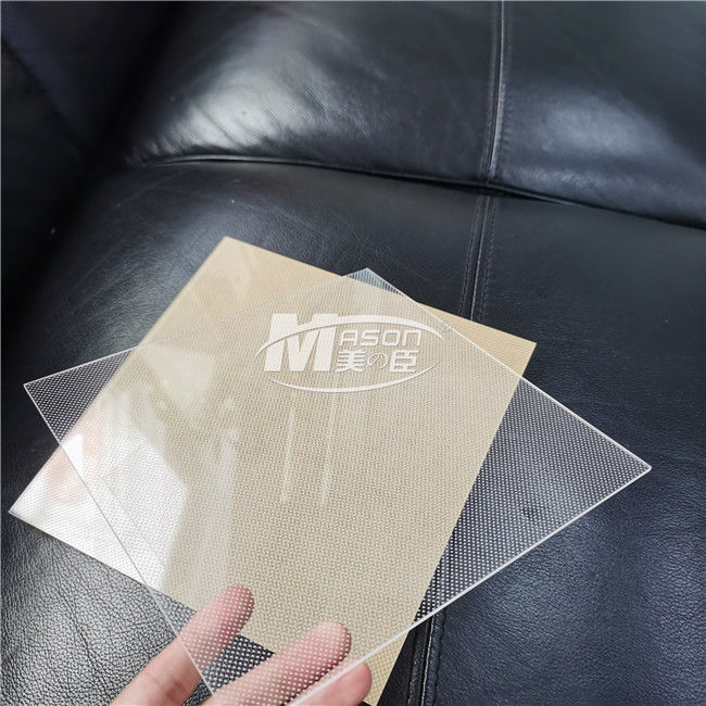 15mm 1220x2440mm三菱のLEDのパネルのためのアクリルの軽いガイド版LGP 